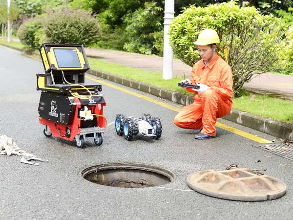 乃东管道机器人检测