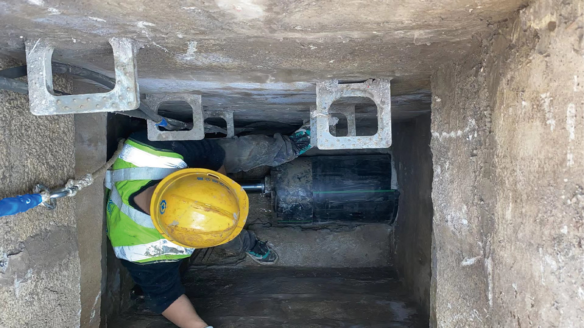 乃东HDPE短管内衬法